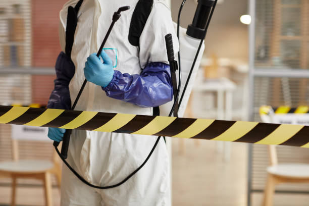 Professional Biohazard technician working in Orange Springs, FL